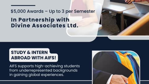 Divine Associates Ltd: $5,000 AIFS Diversity Scholarship – Apply Now! 🌍✨