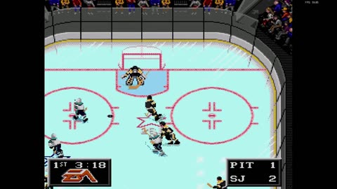 NHL '94 - Chris O (PIT) at Len the Lengend (SJ) / Feb 18, 2025