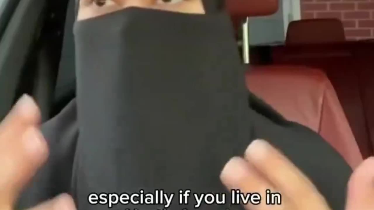 She lives in Canada and is looking for work dressed like this and complains that