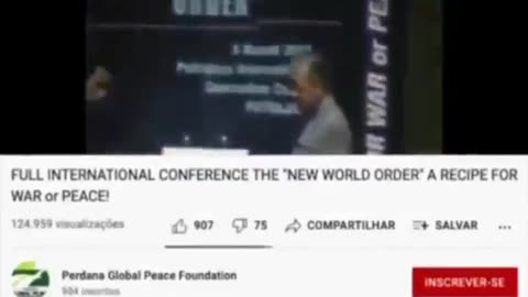 Malaysian PM Says Billions Must Be killed - New World Order Meeting 2015.mp4