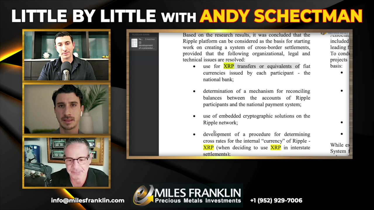 Currency Crossroads: XRP and Precious Metals with Versan & Vandell Aljarrah (Little By Little)