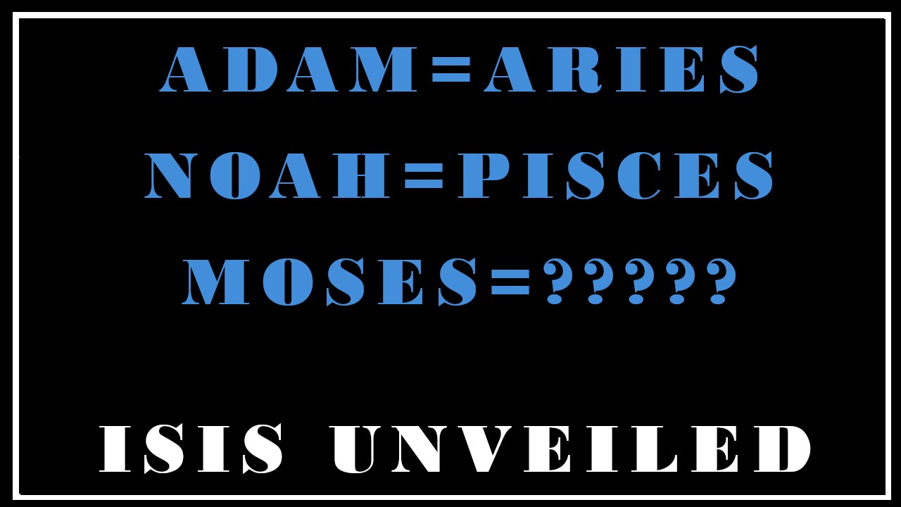 Esoterica: Were Biblical Patriarchs A way to Remember the Zodiac? -Isis Unveiled