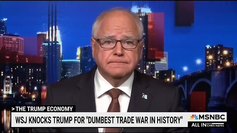 Tim Walz Takes Blame For The Mess The Democrat Party Is In After Loss To Trump