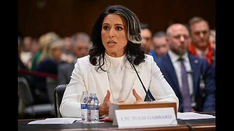 LIVE NOW: Tulsi Gabbard, appears for her Senate confirmation hearing on Capitol Hill.