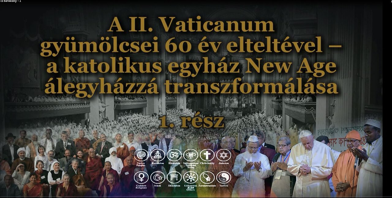 A II. Vaticanum gyümölcsei 60 év elteltével /1. rész/