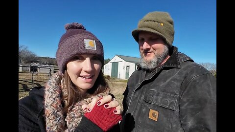 Winterizing the Chicken Coop, Working Through the Pain to Get the Job Done | Homesteading Vlog