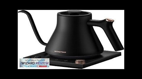 Electric Kettles Gooseneck Electric Kettle ±1℉ Temperature Control Stainless Steel Inner Review