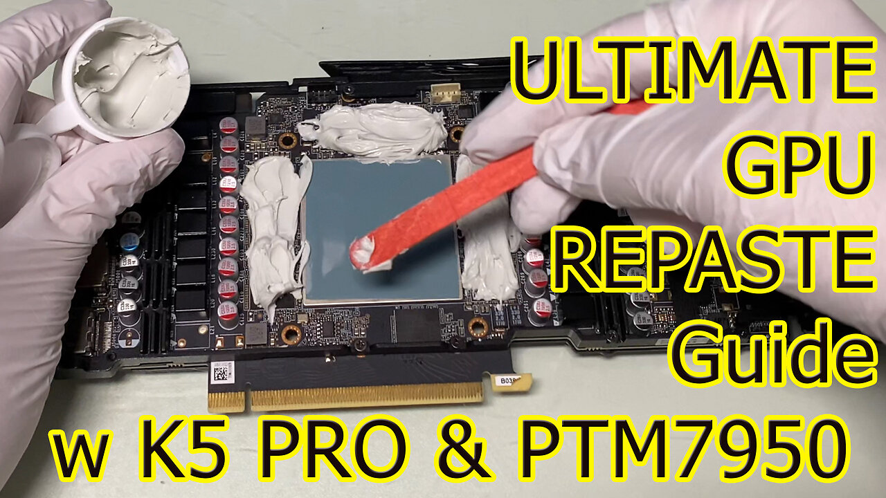 🚀 NVIDIA RTX 3090 GPU Thermal Pad UPGRADE PTM7950 & K5 Pro Paste Guide TEST & REVIEW #wisebuyreviews