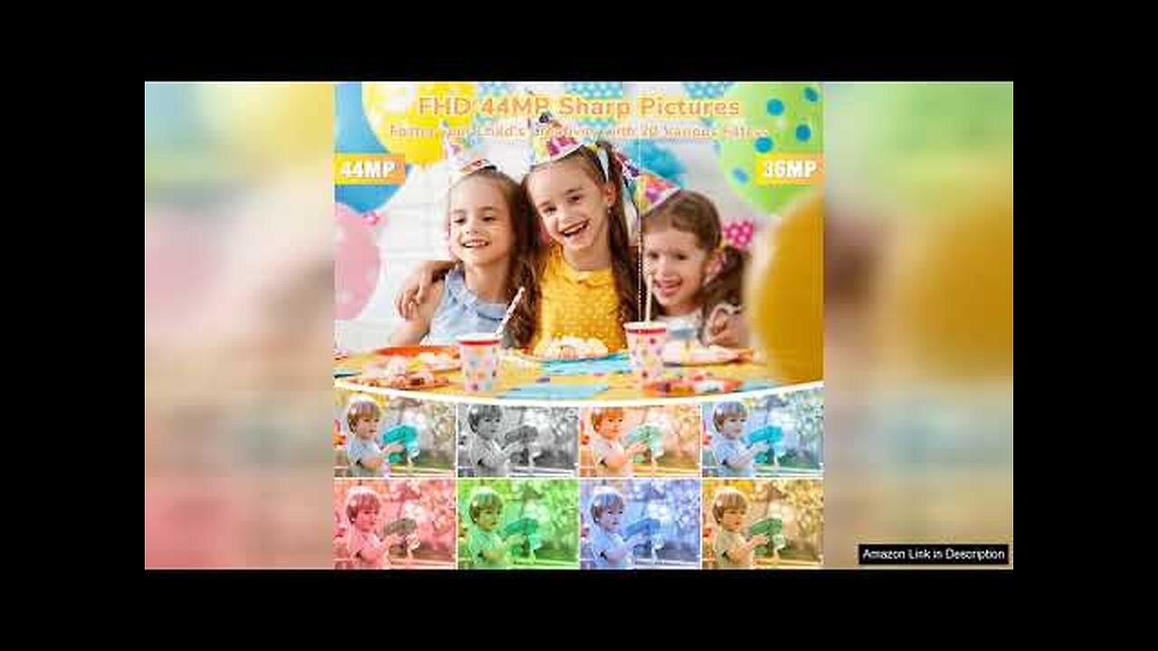 Digital Camera 2024 Newest Camera for Kids with 32GB Card 16X Zoom1080P Review