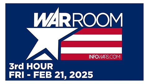 WAR ROOM [3 of 3] Friday 2/21/25 • CHARLENE BOLLINGER - MAHA RFK Jr & TRUMP, News, Calls & Analysis