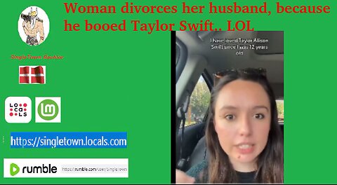 Woman divorces her husband, because he booed Taylor Swift.. 👀