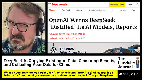 DeepSeek is Copying Existing Al Data, Censoring Results, and Collecting Your Data for China