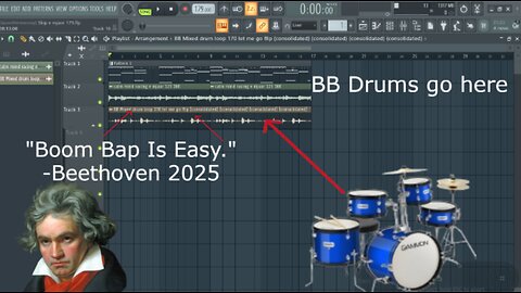 Atmospheric Boom Bap Tutorial-FL Studio -How to make Beats from "scratch"