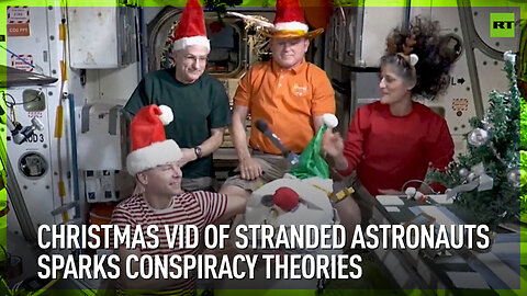 Everything OK up there? | Christmas vid of stranded astronauts sparks conspiracy theories