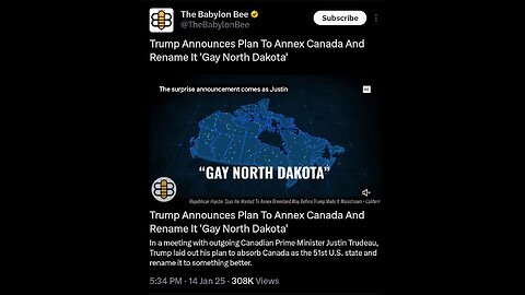 Trump to Buy Gay N Dakota, Greenland, Bitcoin