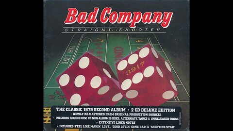 Bad Company - Straight Shooter (1975/2015) [Complete 2xCD] Deluxe Edition