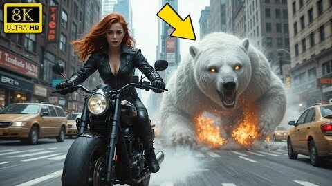 Massive Polar Bear Invades New York City | Epic Battle vs. Female Hunter | Full Cinematic Story