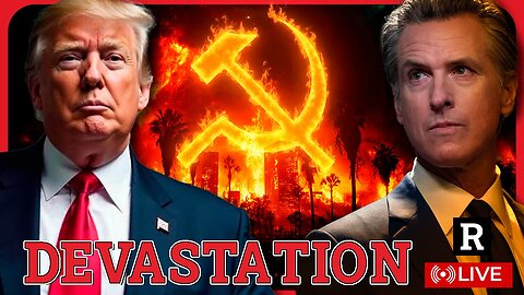 BREAKING! Trump Slams Communist California Dems over Wildfire Disaster | Redacted News