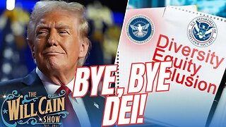 The Will Cain Show -> Trump dismantles DEI, defends women and fires the DEEP STATE!