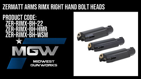 Zermatt Arms RimX Right Hand Bolt Heads