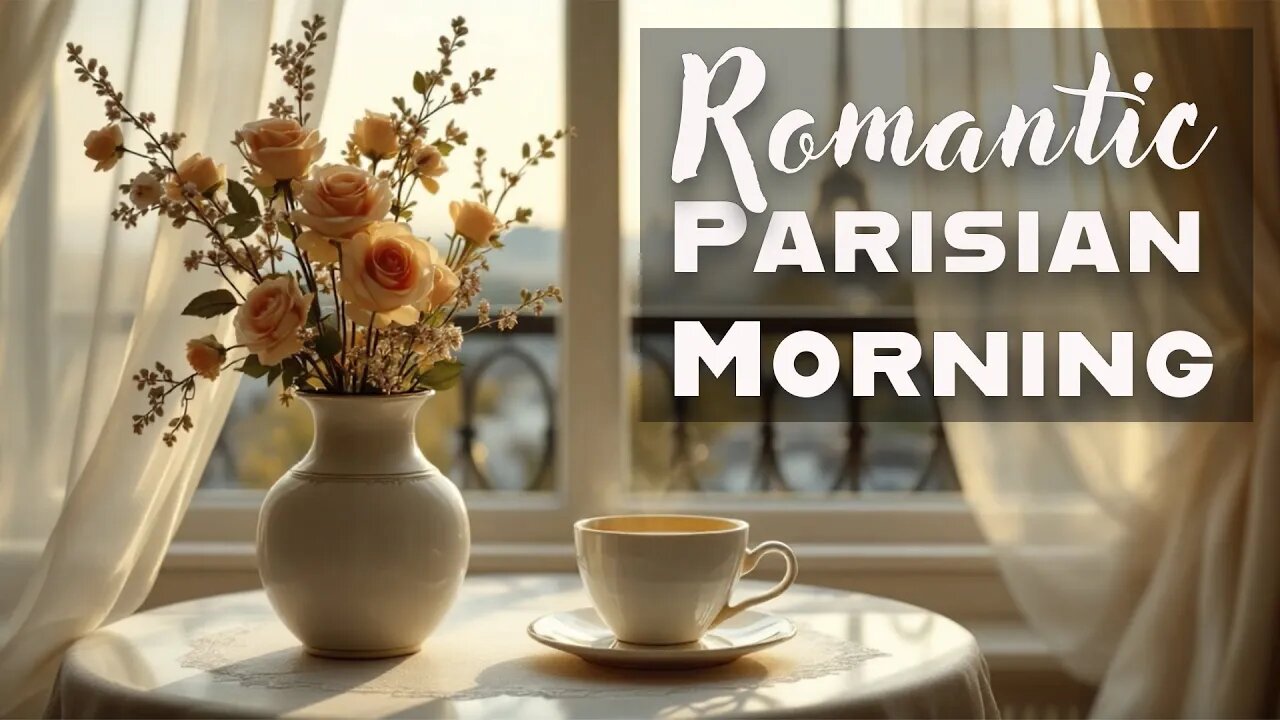 Wake Up in Paris | Romantic Morning Music That Feels Like a Fairytale