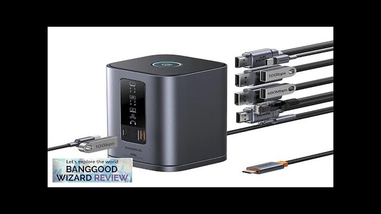 Baseus BS-OH137 11-in-1 Type-C Docking Station with USB-A 2.0 / USB-A 3.2*2 Review