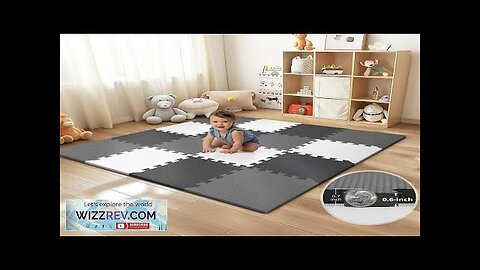 16 Tiles Baby Play Mat for Floor EVA Foam Baby Floor Play Review