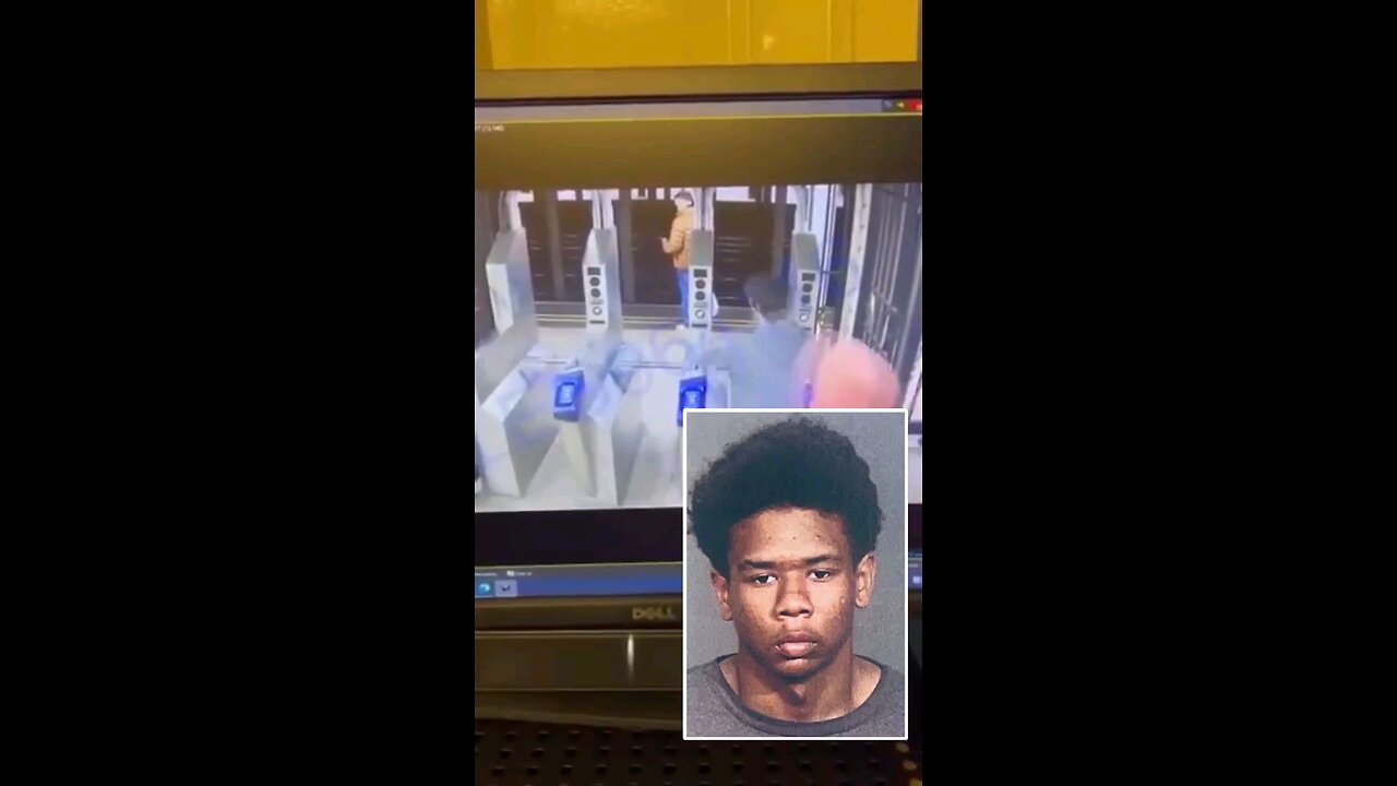 23-year-old Kamel Hawkins charged with attempted murder after pushing a random man in front of train