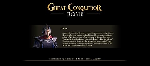 Great Conqueror Rome Chapter 13: Conquering Germania Cherusci Decisive Battle pt.2