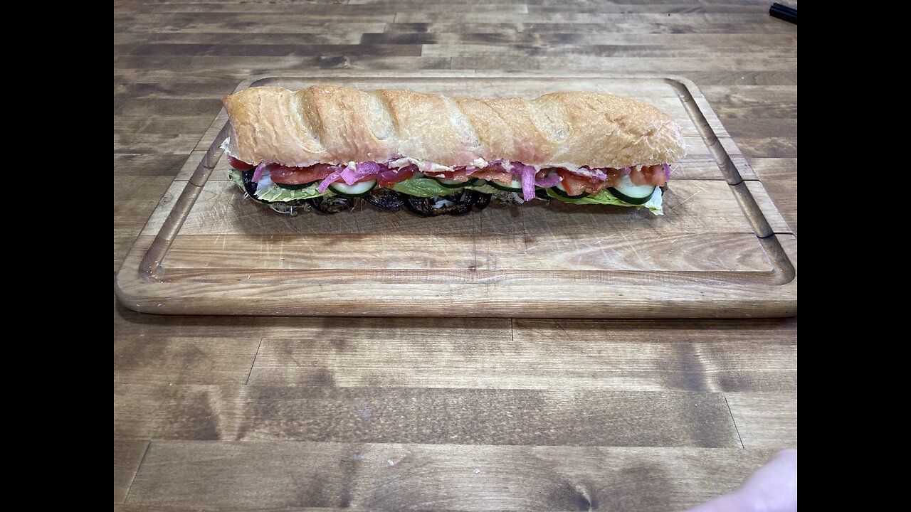 (FAILED) (vegetarian) Baked Eggplant Sandwich