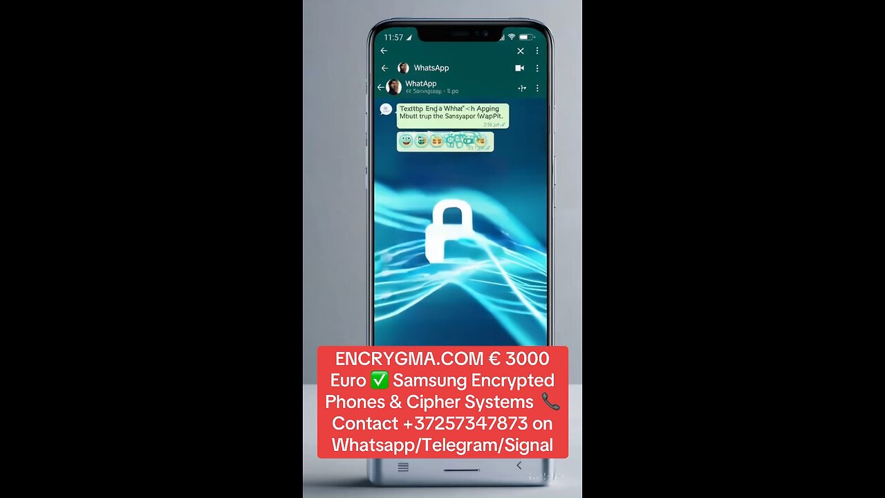 Cipher Phones 2025 by Encrygma.com. € 3000 Euro. Contact us on Telegram +372 5834 7873