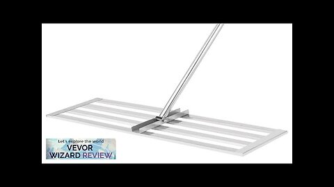 VEVOR Lawn Leveler Tool 30 x 10 in Lawn Leveling Rake Review