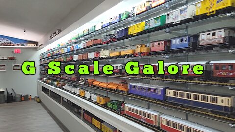 Massive G Scale Exhibit At Gulf Coast & Central Florida Railroad Museum