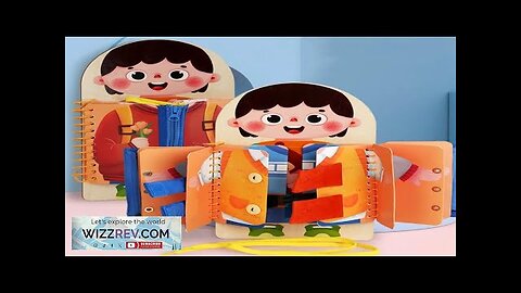 Multi-layer Wooden Busy Board For Children Montessori Early Education Games Toddlers Quiet Review