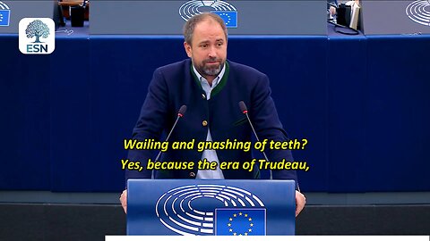 German AfD MEP Markus Buchheit: The era of Trudeau, Ursula von der Leyen & Olaf Scholz is over