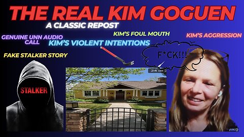 Kim Goguen | A REPOST | The Real Kim - Zoom Audio Call With Kim Being Her True Self - A MUST WATCH