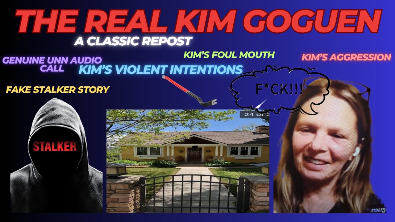 Kim Goguen | A REPOST | The Real Kim - Zoom Audio Call With Kim Being Her True Self - A MUST WATCH