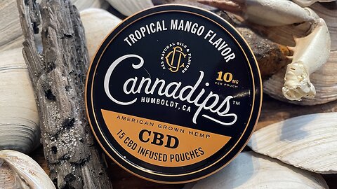 Cannadips Mango (CBD Pouch) Review