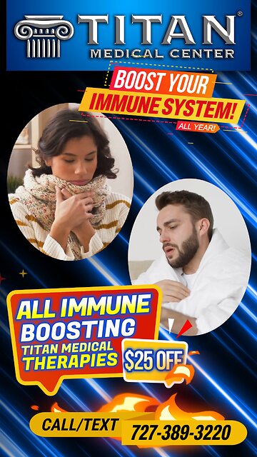 Boost Your Body’s Immune System with our Titan IMMUNE SYSTEM BOOSTERS SPECIAL!
