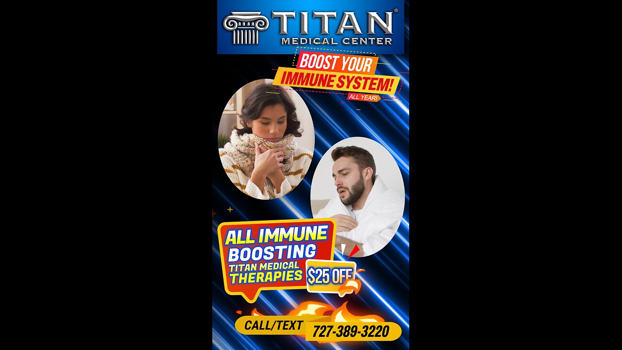 Boost Your Body’s Immune System with our Titan IMMUNE SYSTEM BOOSTERS SPECIAL!