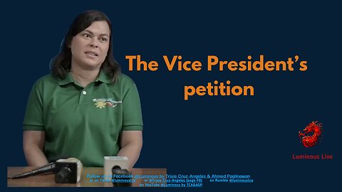 The Vice President's Petition