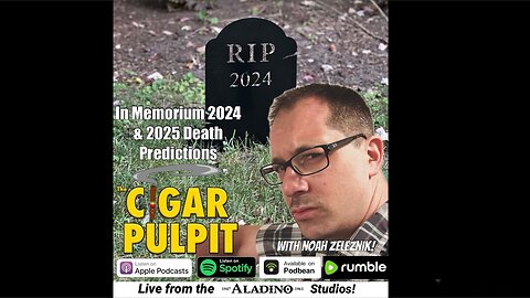 In Memoriam 2024 & 2025 Death Predictions with Noah (Blackbird Crow box pressed)