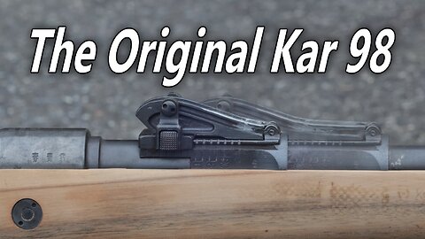 Modifying the Rear Sight For the Original Kar 98 (Part 4)