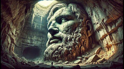 Massive Petrified Giant's Head Unearthed in Mysterious Underground Cave – Proof of Nephilim?