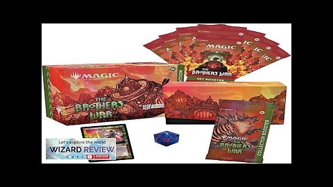 Magic The Gathering The Brothers War Gift Bundle Foil Transformers Card Review