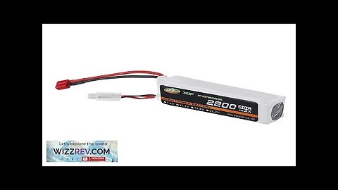 XF POWER 11.1V 2200mAh 40C 3S Lipo Battery T Plug for RC Review