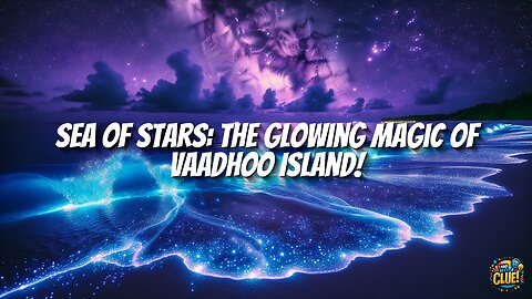 Sea of Stars: The Glowing Magic of Vaadhoo Island!