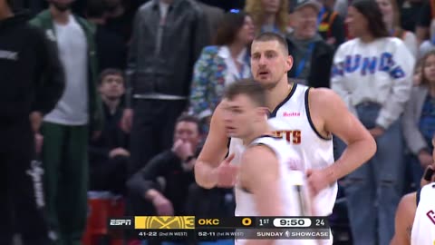 NBA - Nikola Jokić having a career-year from 3... shooting 43.9% from downtown 💦