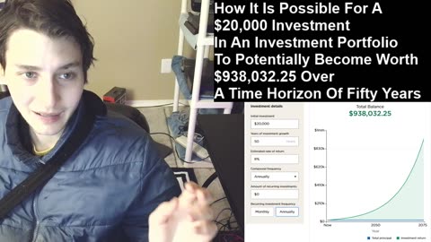 How It Is Possible For A $20,000 Investment To Potentially Become Worth $938,032.25 In Fifty Years