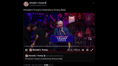President Trump’s Celebratory Victory Rally